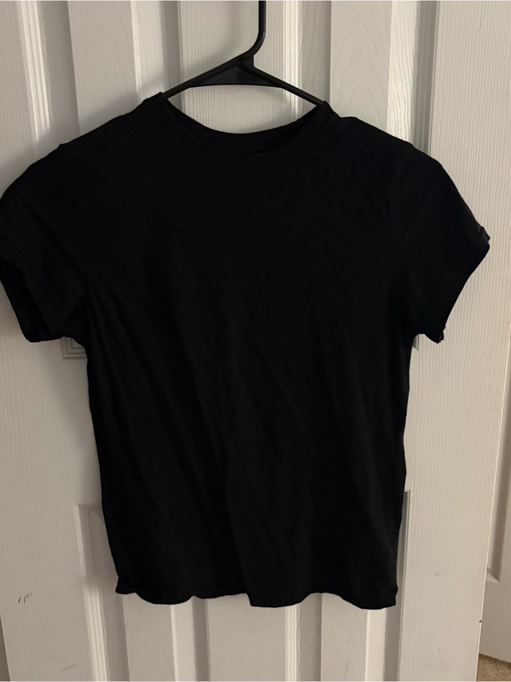 Universal Thread Black Short Sleeve Crewneck Tee